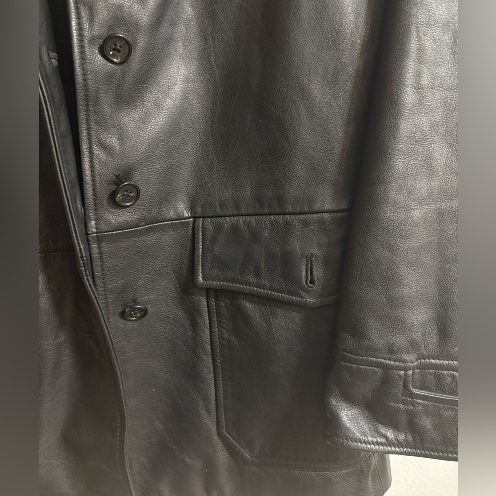 Leather Ralph Lauren Jacket - Picture 5 of 6